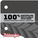 Dirtsurfer Mudguard Tiki Black