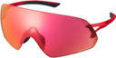 Shimano Aerolite P Sunglasses Metallic Red w/ Red Ridescape Road Lens