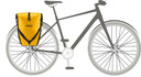 Ortlieb Back Roller 20L Waterproof Classic Pannier Bag Sun Yellow/Black (Pair)