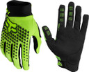 Fox Defend Gloves Fluro Yellow 2022