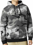 Fox Pinnacle Full Zip Fleece Hoodie Black Camo 2022