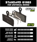 Galfer Bike SRAM DB/XO/X7/X9/XX/Elixir Brake Pads Standard Compound