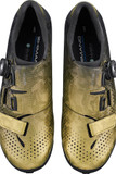 Shimano RX800 Womens SPD Gravel Racing Shoes Yellow/Gold