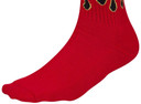 Fist Flaming Hawt Crew Socks Red/Black