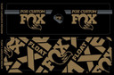 Fox Custom Fork and Shock Decal Kit 2021 Kashima