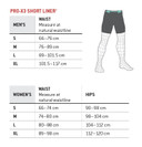 G-Form Women's Pro-X3 Padded Bike Shorts Liner Black
