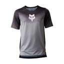 Fox Flexair Novah Mens MTB SS Jersey Steel Grey 