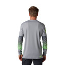 Fox Defend CEKT Mens MTB LS Jersey Light Grey 