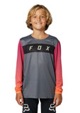 Fox Flexair Youth MTB LS Jersey Pewter 