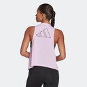 Adidas Run Icons 3 Womens Bar Tank Top Bliss Lilac