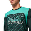 Oakley Seeker '75 Long Sleeve MTB Jersey Hunter Green