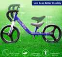 Smartrike Folding Balance Bike Blue/White