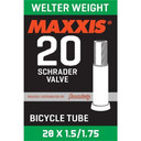 Maxxis Welter Weight 32mm Schrader Valve Tube 20x1.5/1.75"