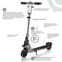 Globber One K 125 Scooter Black