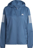 Adidas Own The Run Womens Hooded Running Windbreaker Wonder Steel