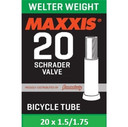 Maxxis Welter Weight 32mm Presta Removable Valve Core Tube 20x1.5/1.75"