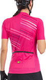 Ale Solid Flash Womens SS Jersey Fluro Pink