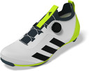 Adidas The Road BOA Cycling Shoe White/Core Black/Lucid Lemon