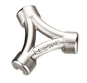Lezyne 3-Way Spoke Wrench Silver