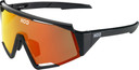KOO Spectro Sunglasses Black (Red Mirror Lens)