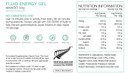 Pure Fluid Energy Gel 50g Mango