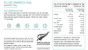 Pure Fluid Energy Gel 50g Mango