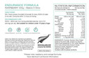 Pure Endurance 500g Formula Powder Orange
