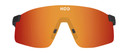 KOO Nova Sunglasses Black Matt (Red Mirror Lens)