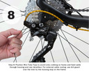 Jagwire Road Elite Link Shift Cable Kit Black for SRAM + Shimano