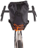 Restrap 8L Dry Bag with Small Saddle Bag Black