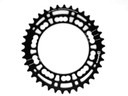 Rotor Q-Rings BCD110x5 38T Inner Oval Chainring Black