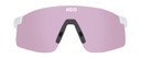 KOO Nova Sunglasses White Matt (Photocromic Pink Lens)