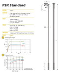 Pillar Racing J-Bend PSR 14G 278mm Spoke Black (18 Pack)