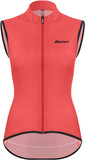 Santini SMS Nebula Puro Womens Wind Vest Granatina Pink