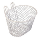 BC Small Wire Front Basket White
