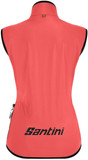 Santini SMS Guard Nimbus Womens Rain Vest Granatina Pink