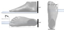 Bont Vaypor 23 BOA Road Shoes White Wide Fit