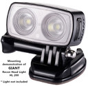 Giant Recon HL200/100 Front Light GoPro Mount Black