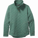 Marmot Roice LS Womens Pullover Heather Green