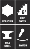 Wera Bit-Check 10 Piece Bits Kit w/ Zyklop Mini 1 Ratchet
