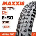 Maxxis Minion DHF WT 3C GRIP TR Folding E-50 E-MTB Tyre 29 x 2.5