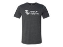 Wolf Tooth MenOs Strata Logo T-Shirt Charcoal Large