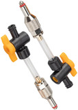 Jagwire Elite Mineral Bleed Kit Adapters with 1/4 Turn Valves