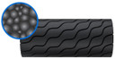 Therabody 30cm Vibrating Wave Roller Black