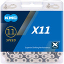 KMC X11 11 Speed Chain Silver/Black