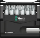 Wera Bit-Check 12 Piece Metal 1 Bits Kit