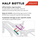 Wolf Tooth B-RAD Half Bottle Adapter