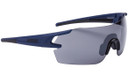 BBB BSG-53 FullView Sport Glasses Matt Blue Frame Smoked Lens