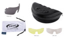 BBB BSG-53 FullView Sport Glasses Matt Blue Frame Smoked Lens