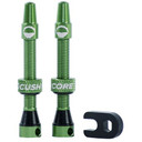 CushCore Tubeless 44mm Valve Set Green